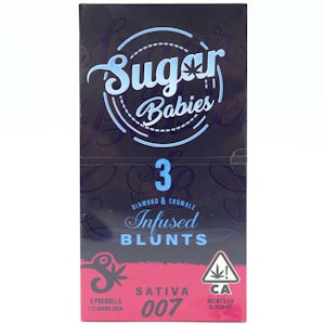 Sugar Daddies - 007 3.5g 3ct Infused Mini Blunts - Sugar Babies