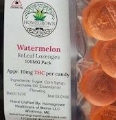 ReLeaf Lozenges - Raspberry - 100mg - Homegrown Healthcare