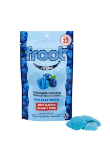 Froot Gummies - Froot Gummies 100mg Blue Razz Dream Hybrid