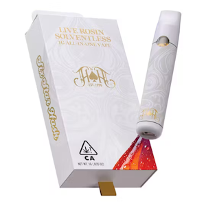 HEAVY HITTERS - Heavy Hitters | Whitethorn Rose 1g (Sativa) - Live Rosin AIO Vape