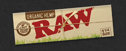 RAW Organic Hemp 1 1/4 Papers