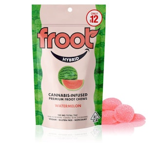 FROOT - Froot Watermelon Gummies 100mg