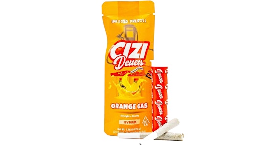 CIZI - CIZI - Orange Gas Deuces Infused Pre-Rolls - 2ct