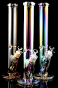 BIG METALLIC STRAIGHT BONG | ACCESSORIES