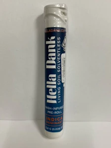 Hella Dank - True Barrymore x Slurricane 0.8g Infused Pre-roll - Hella Dank