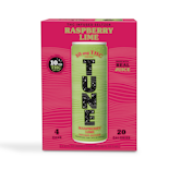 TUNE - Raspberry Lime - 4 pack - 40mg - Edible