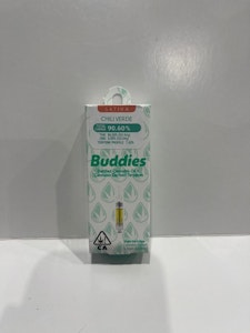 Buddies - Chili Verde 1g Distillate Cart - Buddies
