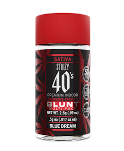 Stiiizy - Blue Dream - 2.5g 5pk 40's Mini Blunts