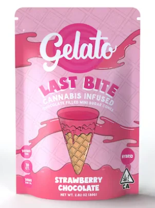 Gelato - Strawberry Chocolate Last Bites 100Mg Main Image