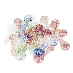 Biohazard - BIO | 2-3" Peanut Various Styles - Glass Pipe