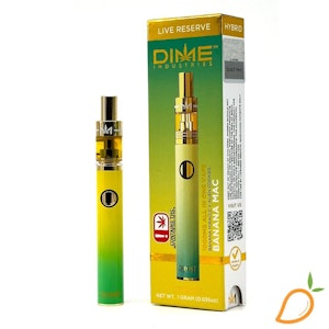 DIME INDUSTRIES - Banana Mac 1000mg All in One Vape Device Live Reserve