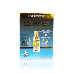 DIME INDUSTRIES - DIME INDUSTRIES - Cartridge - Jet Fuel - Live Reserve - 1G