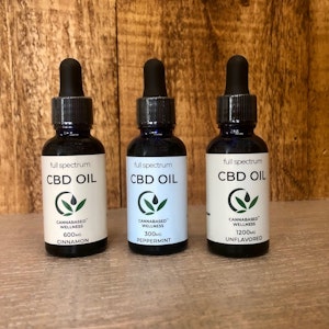 Cannabased Wellness - CBD Tincture 1200mg Peppermint