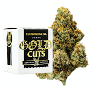 Claybourne Gold Cuts 3.5g Apples and Bananas $75