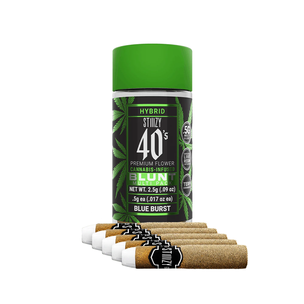 STIIIZY - STIIIZY 40's Blue Burst Mini Blunt Multipack 2.5g Main Image