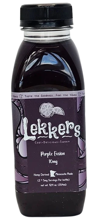 Lekkers - Lekkers 10mg - Purple Fusion - 12oz Main Image