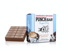 Punch Edibles - 100mg Solventless PunchBar Sugar Free - Cappucino Milk Chocolate