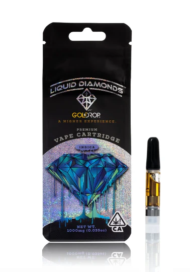 GoldDrop - Kushlato - Liquid Diamonds Cart. (1g) Main Image