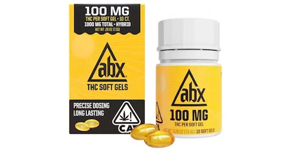 ABX - ABX - 100mg THC Soft Gels - 10ct