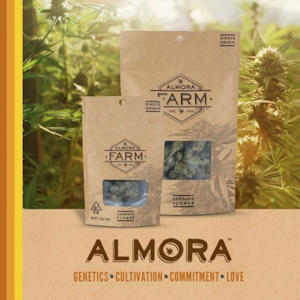 Almora Farm - Almora Farm Flower 3.5g Cookies and Cream $25