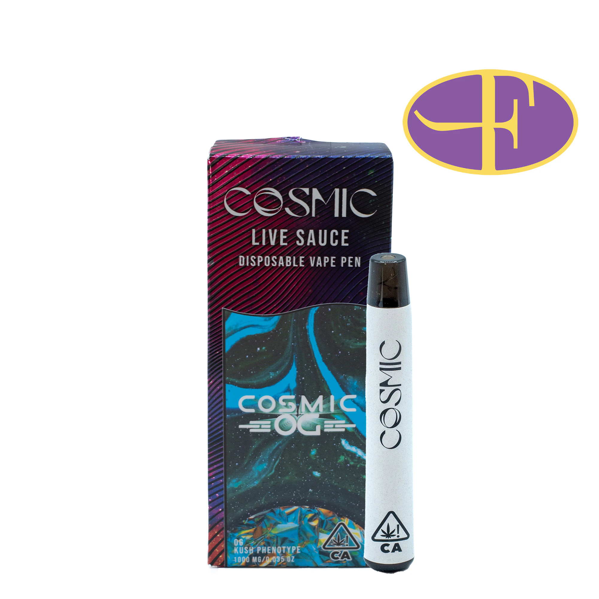 Cosmic - Cosmic OG Live Resin Disposable Vape Main Image