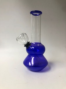 Glass - 5" Half Body & Mouth Water Pipe