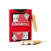 3g Berry Haze x Blue Dream Kingroll Oil & Kief Infused Pre-Roll Pack (.75g - 4 Pack) - King Pen