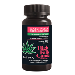 HIGH FALLS CANNA - High Falls Canna | Watermelon Dream | 100mg 20pk Gummies