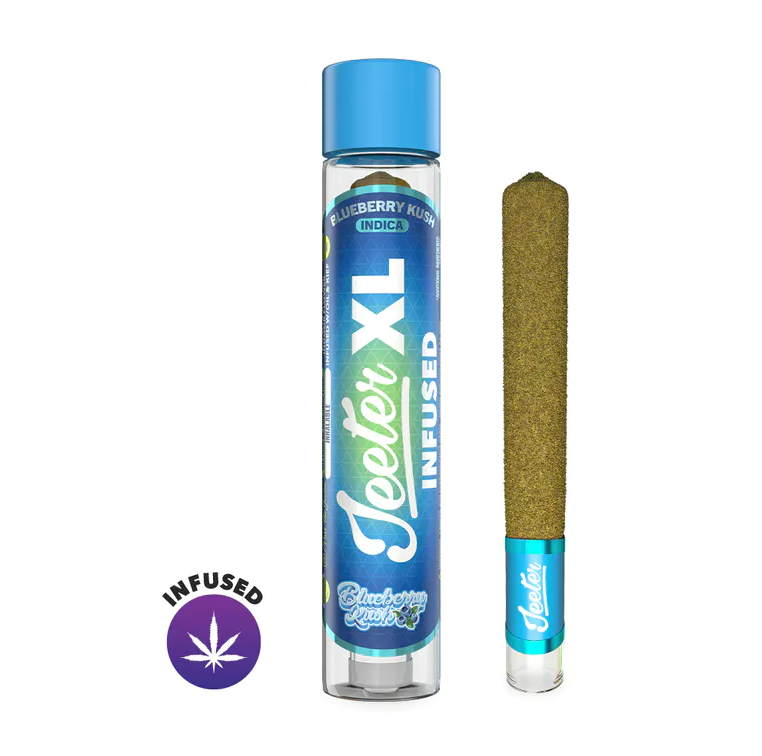 Jeeter - Blueberry Kush XL Pre-Roll Infused 2.0g Single - Los Angeles ...