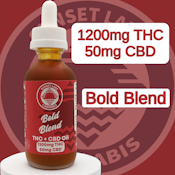 Sunset Lake | Bold Blend Tincture | 1200MG THC + 50MG CBD