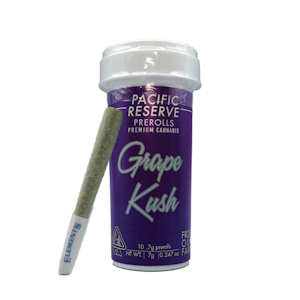 Pacific Reserve - Grape Kush 7g 10 Pack Pre-roll - Pacific Reserve