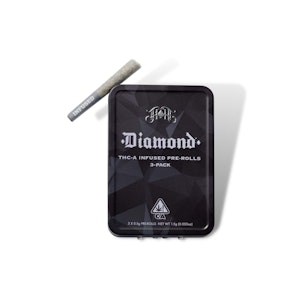 HEAVY HITTERS - Blue Sherbert | THCA Infused Diamond 1.5g (3pk) Pre Rolls | Heavy Hitters