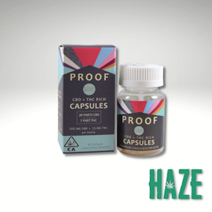 20:1 CBD/THC Capsules - 30ct