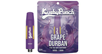 Kushy Punch - Grape Durban Cartridge - 1g