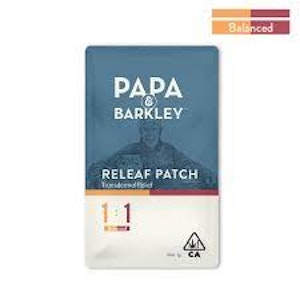 PAPA & BARKLEY - Papa&Barkley Releaf Patch | 1:1