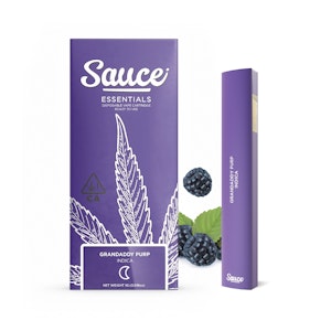 Sauce - Sauce - Granddaddy Purple Live Resin Disposable - 1g