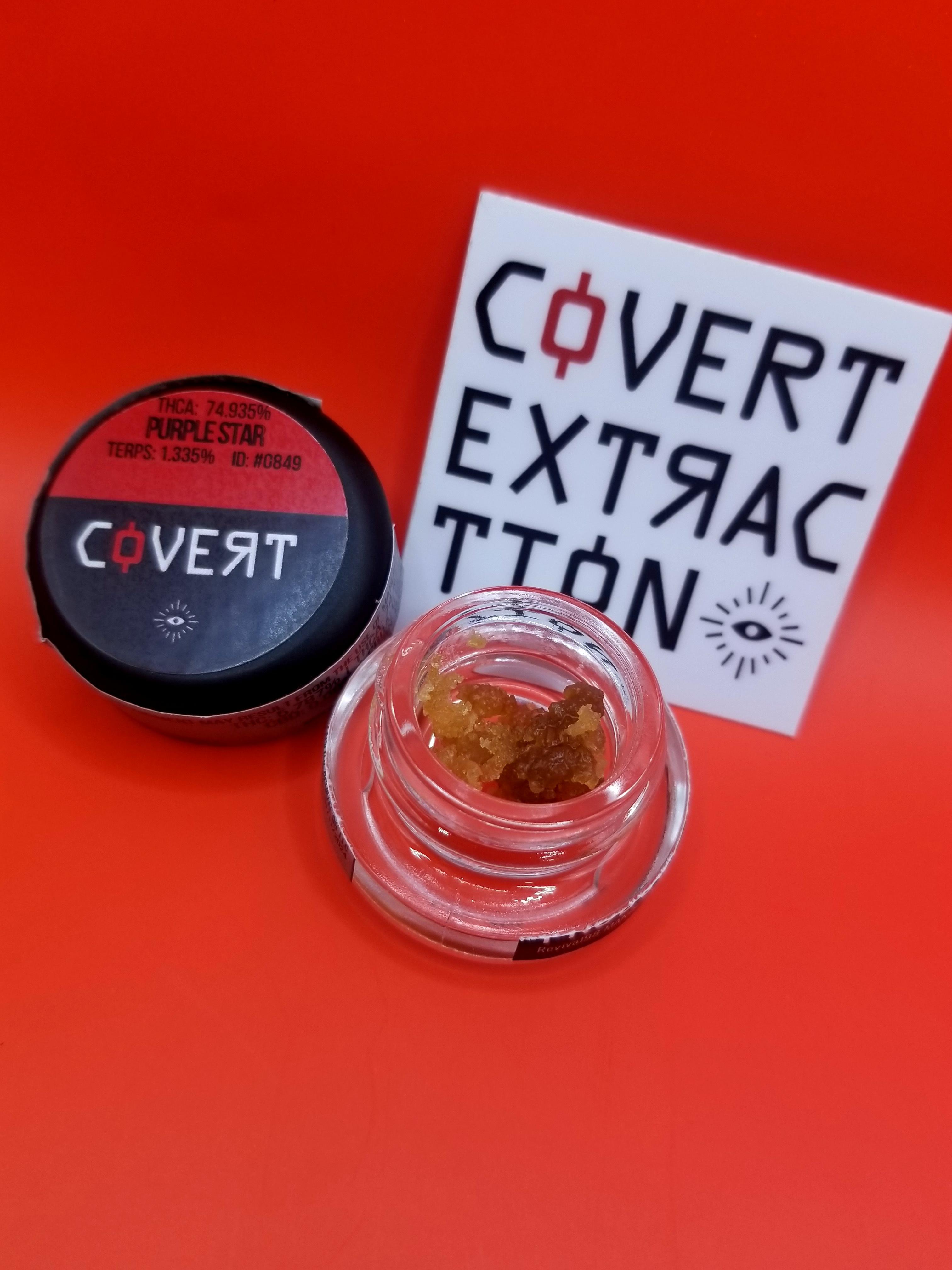 COVERT EXTRACTION - PURPLE STAR SUGAR 1 GRAM