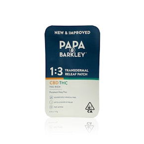 PAPA & BARKLEY - Topical - THC Rich - 1:3 - Patch