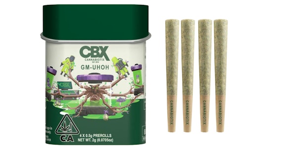 CANNABIOTIX - Cannabiotix - GM-UHOH Pre-Rolls - 4ct
