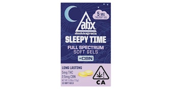 [ABX] CBN Soft Gels - 2:1 - 5mg 10ct Sleepy Time Solventless