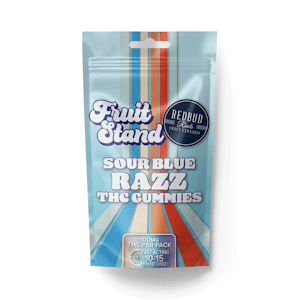 REDBUD ROOTS - Redbud Roots | 10pk Fruit Stand Gummies | Sour Blue Razz | 100mg