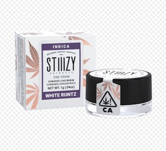 Stiiizy - White Runtz - 1g Live Resin