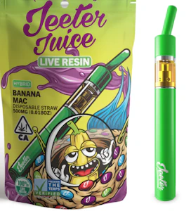 Jeeter - Jeeter - Straw Mac & Cookies Live Resin 0.5g Dispo