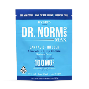 Dr. Norm's - Chocolate Chip MAX Cookie 100mg