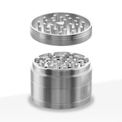 BIO | 4PC Aluminum Silver - Hemp Grinder