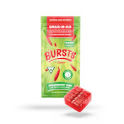 Sauce-Grab-N-Go-Bursts-Strawberry Kiwi-Live Resin-Gummies-200mg