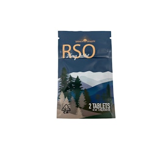 EMERALD BAY EXTRACTS - Glaciers | (2pk) Indica RSO Tablets 25mg (50mg) (I) | Emerald Bay Extracts
