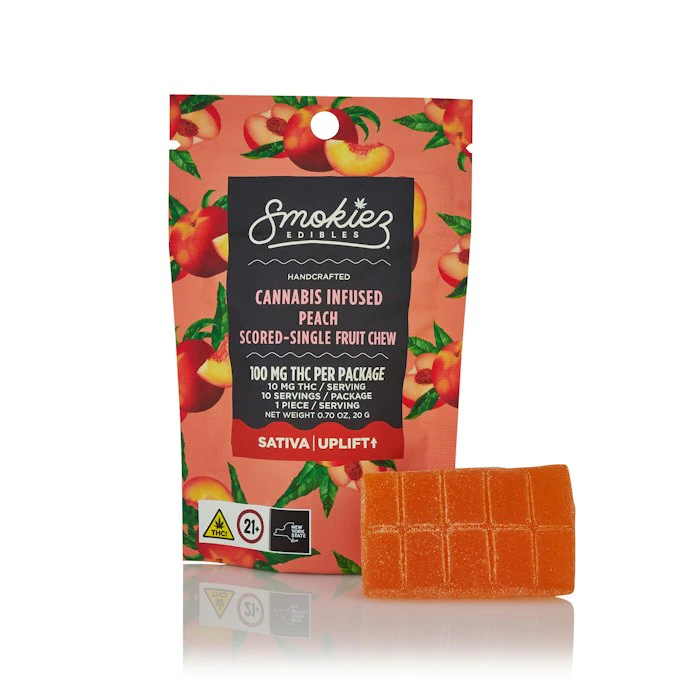 SMOKIEZ - Smokiez | Sweet Peach | Sativa | 1 piece  | 100mg Main Image