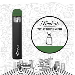 NIMBUS CANNABIS CO - Title Town Kush | 0.5g Disposable | TAX INCLUDED