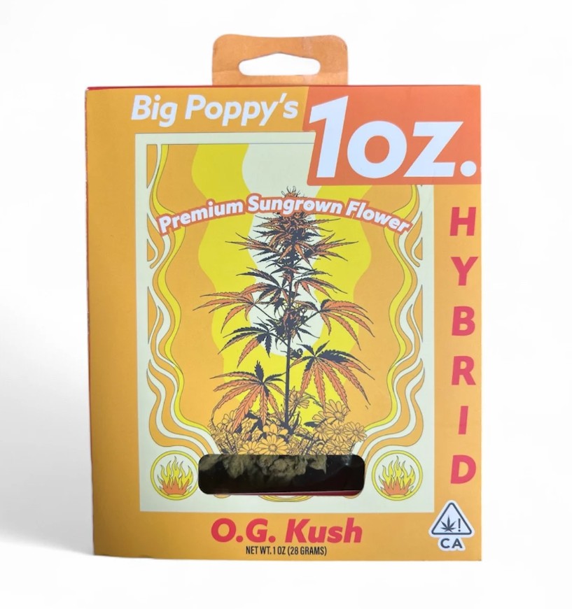 Big Poppys - Flower - OG Kush - 28G